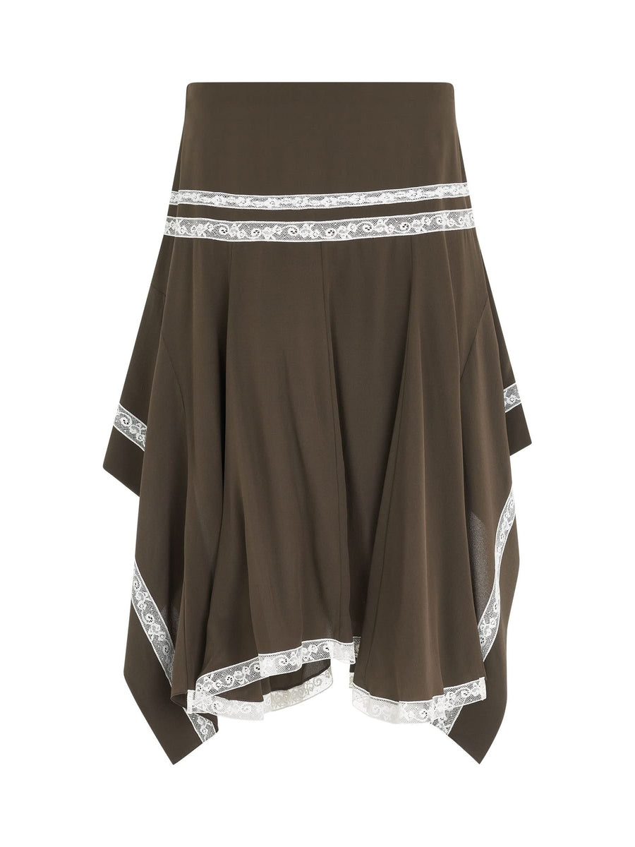 Skirt in Brown