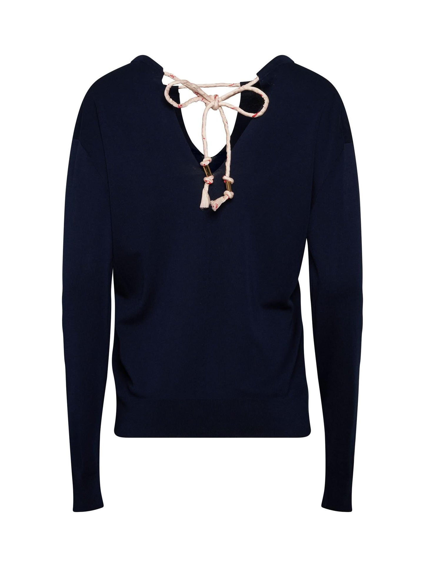 Knit Pullover in Navy