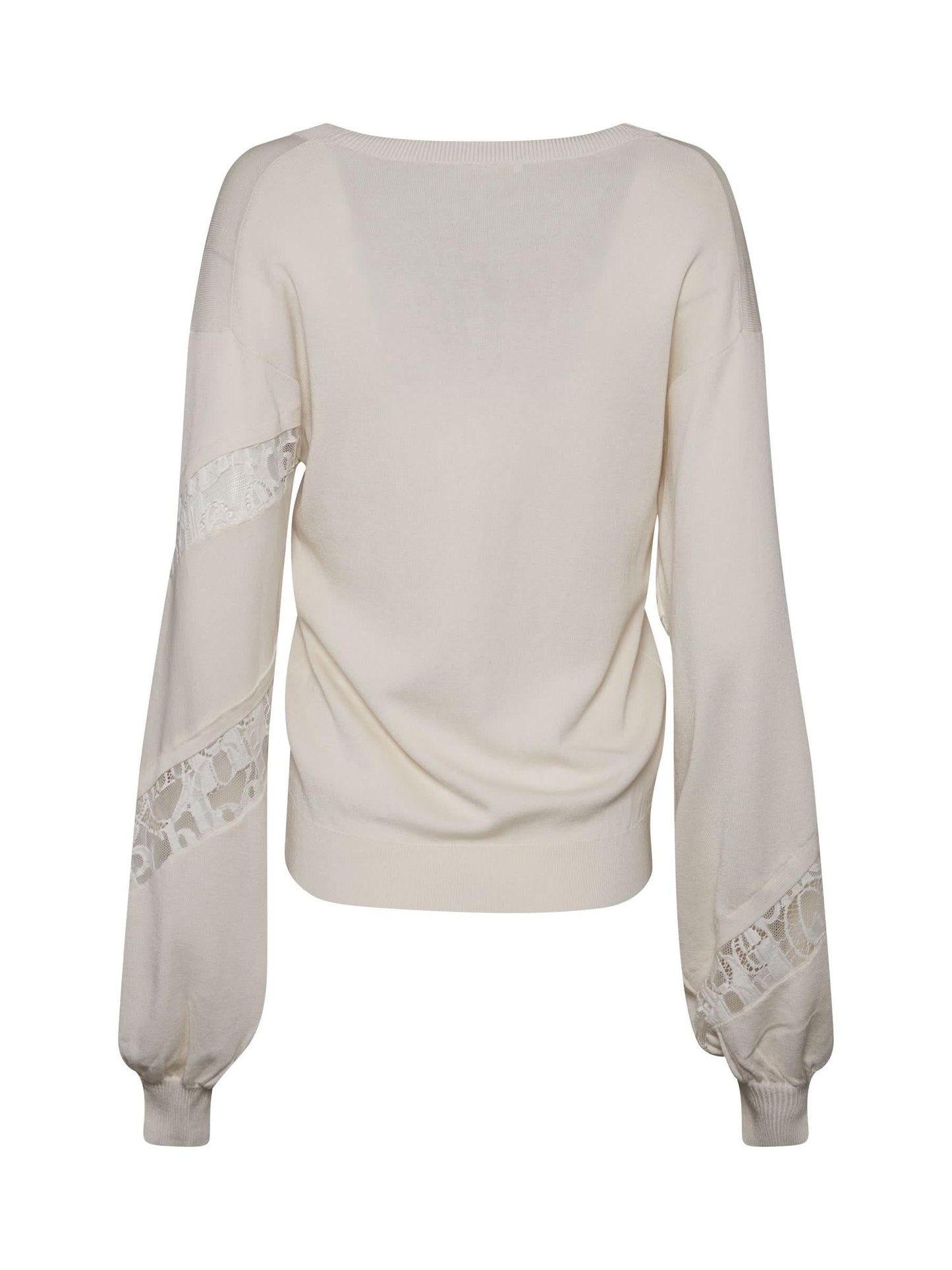 Knit Pullover in Milk