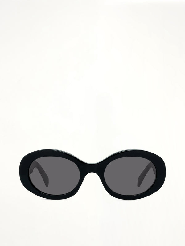 Celine CL40194U 5201A Acetate Sunglasses in Black