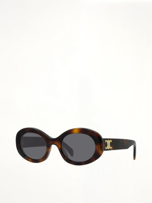 Celine CL40194U 5253A Acetate Sunglasses in Tortoise