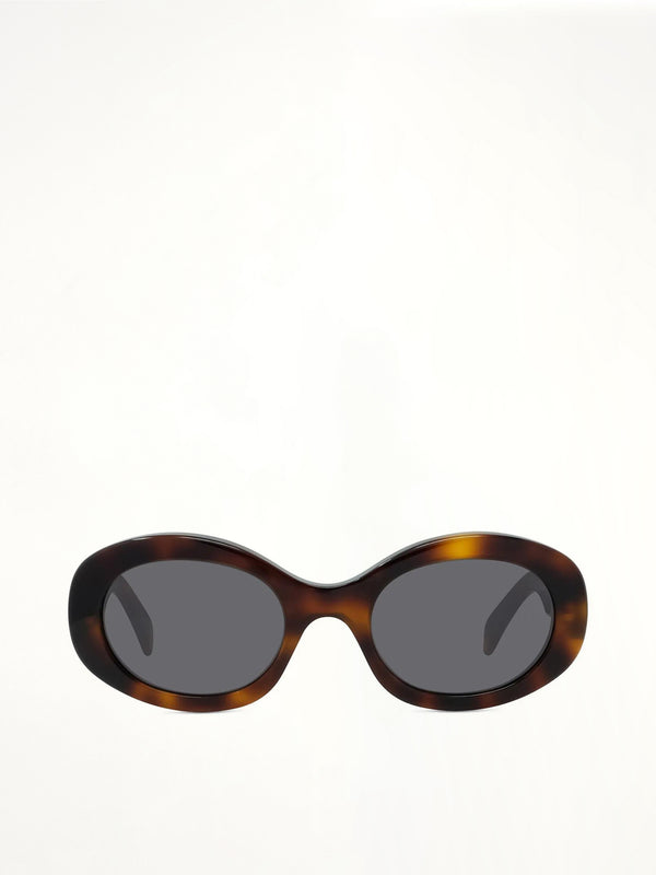 Celine CL40194U 5253A Acetate Sunglasses in Tortoise