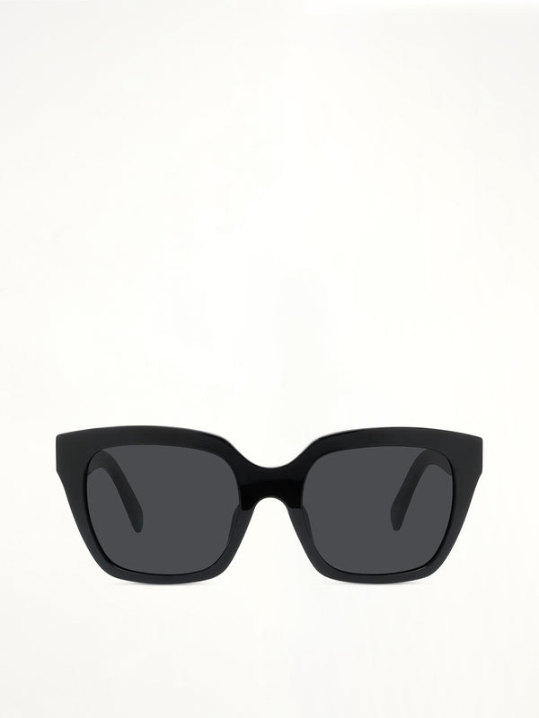 Celine CL40198F 5601A Shiny Sunglasses in Grey/Black