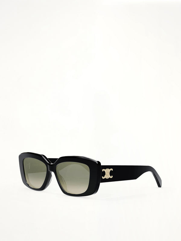 Celine CL40216U 5501F Acetate Sunglasses in Black