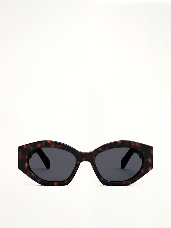 Celine CL40238U 5552A Acetate Sunglasses in Dark Havana