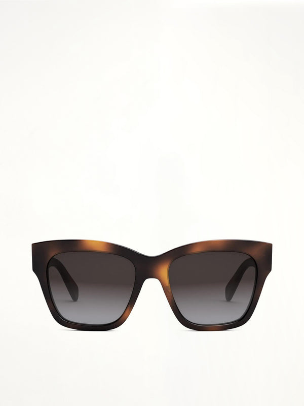 CL40253I Triomphe Sunglasses in Havana