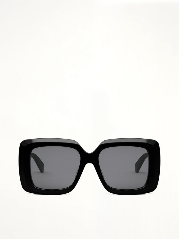 Celine CL40263F 5401A Acetate Sunglasses in Black