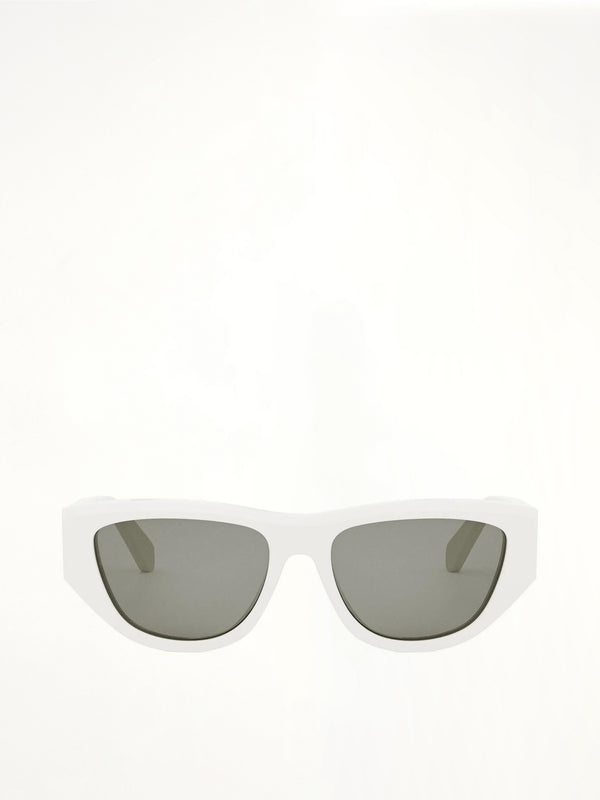 Celine CL40278U 5525A Acetate Sunglasses in White