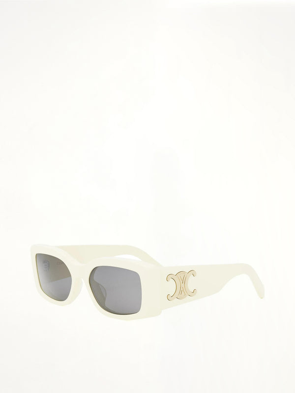 Celine CL40282U 5325A Acetate Sunglasses in Milk/Gold