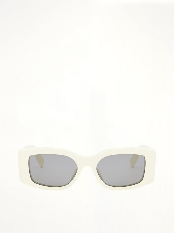 Celine CL40282U 5325A Acetate Sunglasses in Milk/Gold