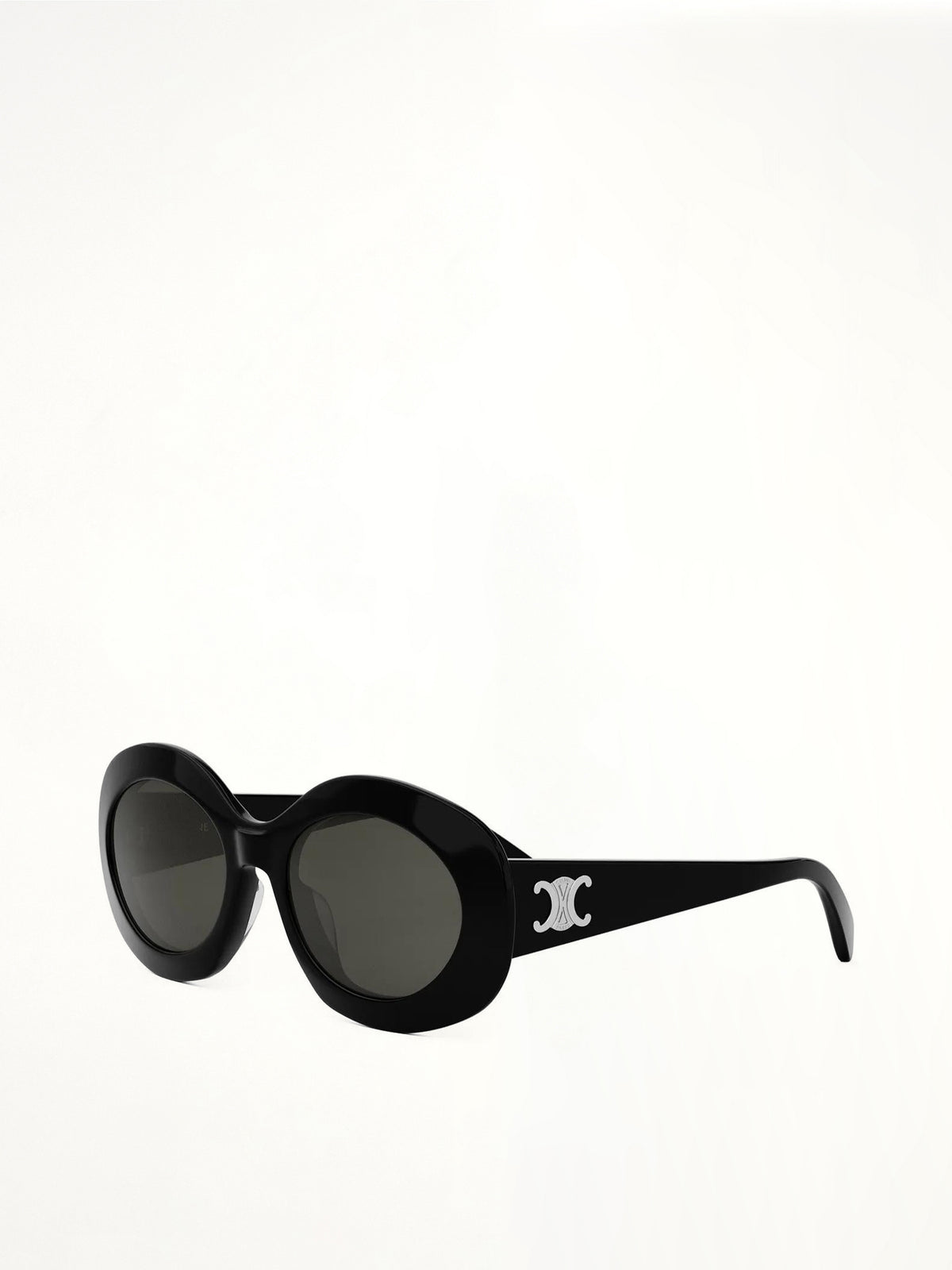 Celine CL40292U 5401A Acetate Sunglasses in Black/Silver
