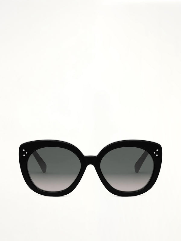 Celine CL40295F 5701F Acetate Sunglasses in Black