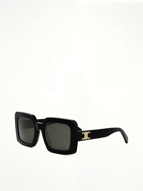 Celine CL40304U 5601A Acetate Sunglasses in Black/Gold
