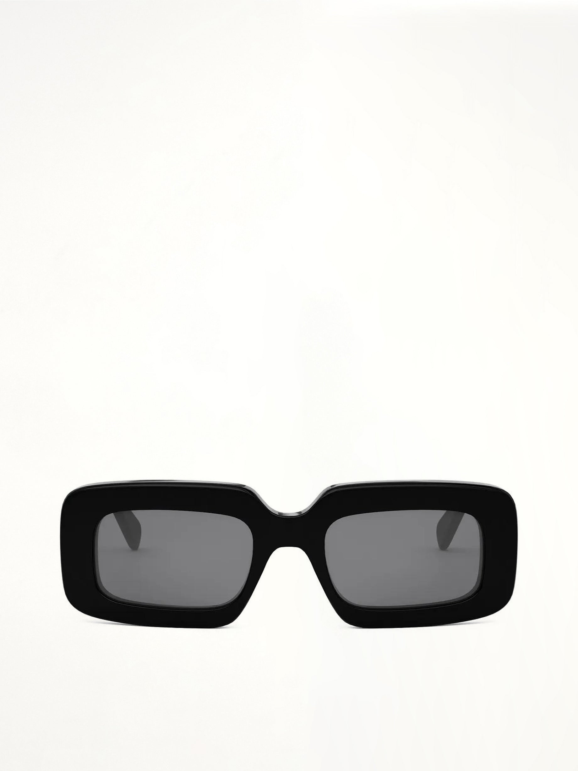 Cl40313U Acetate Sunglasses in Black