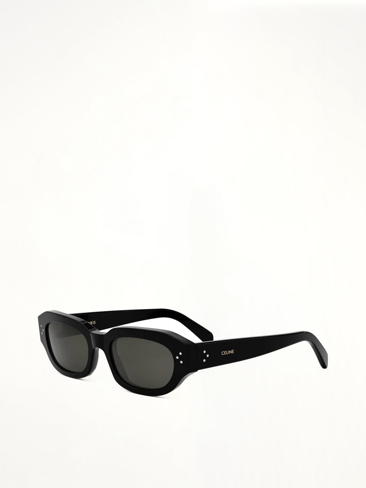Celine CL40314I Acetate Sunglasses in Black/Silver