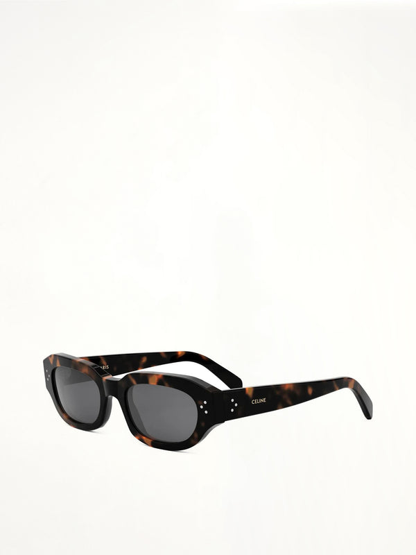 Celine CL40314I Acetate Sunglasses in Tortoise/Black