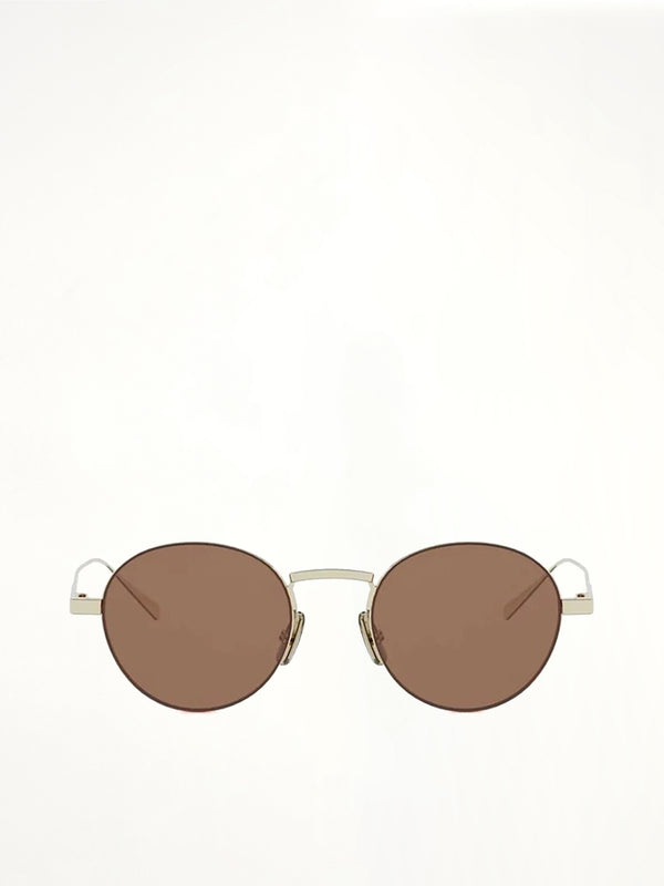 Celine CL40346U Metal Sunglasses in Shiny Gold