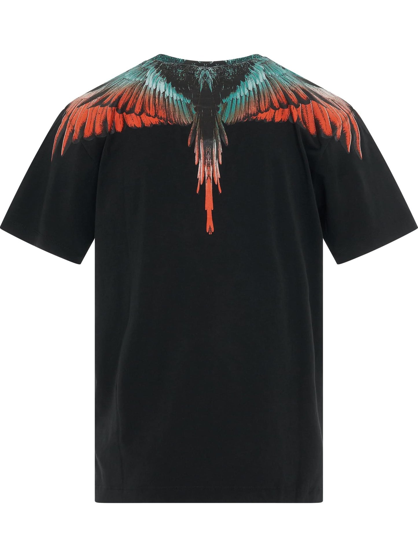 Icon Wings Regular Fit T-Shirt in Black/Orange