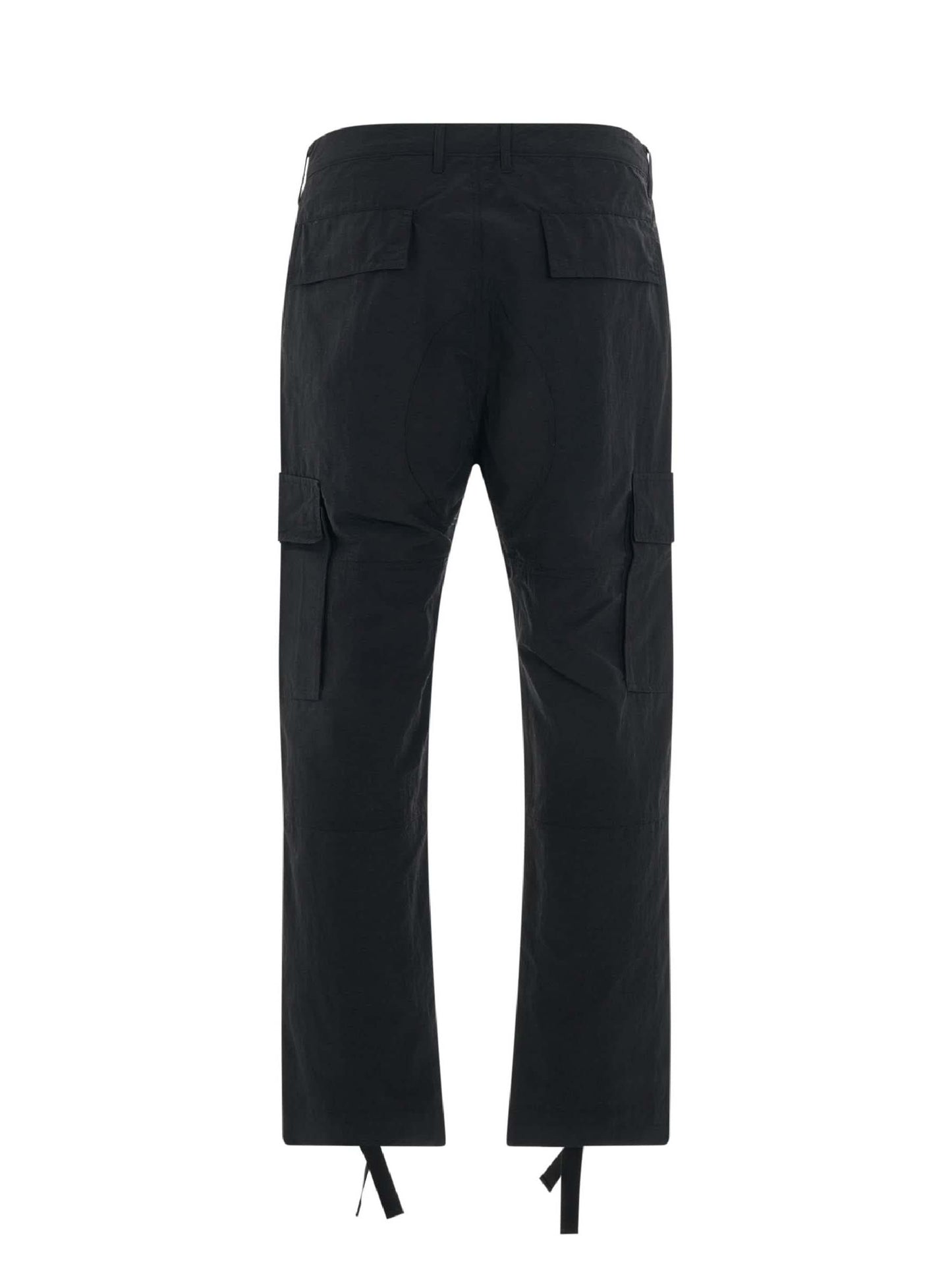Cross Cargo Pants in Black/White