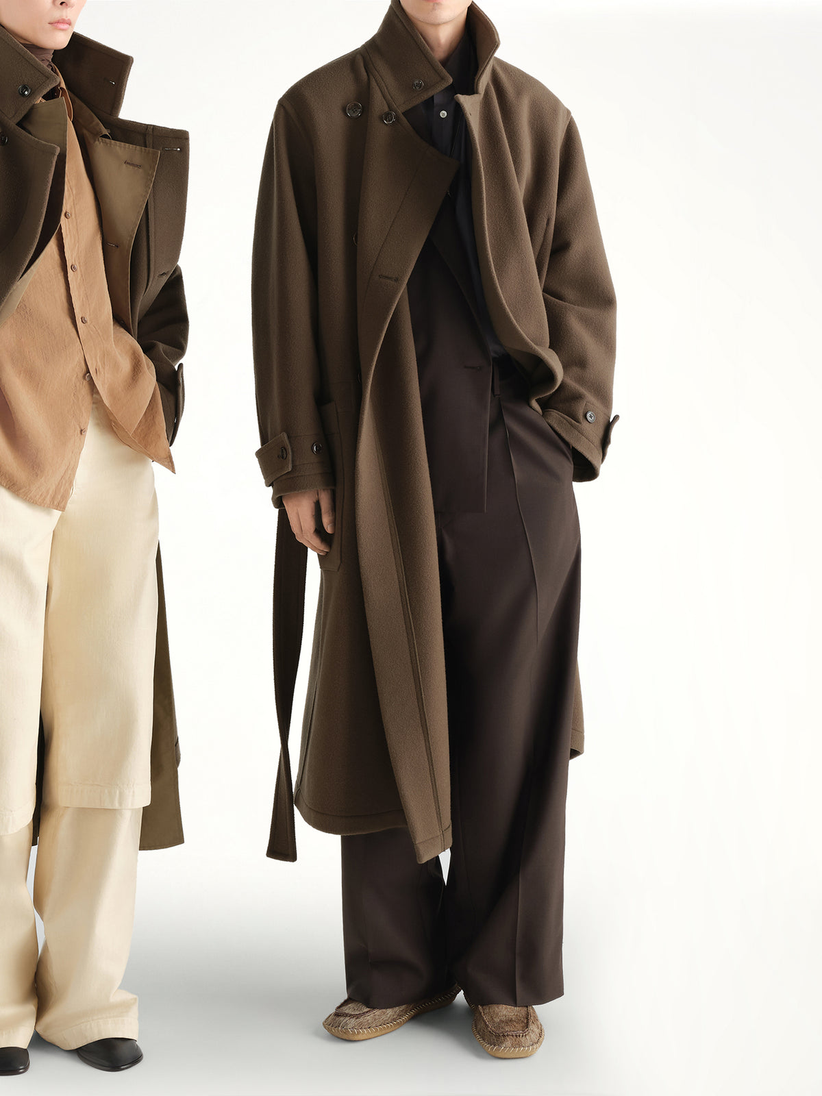 Wrap Coat in Thyme