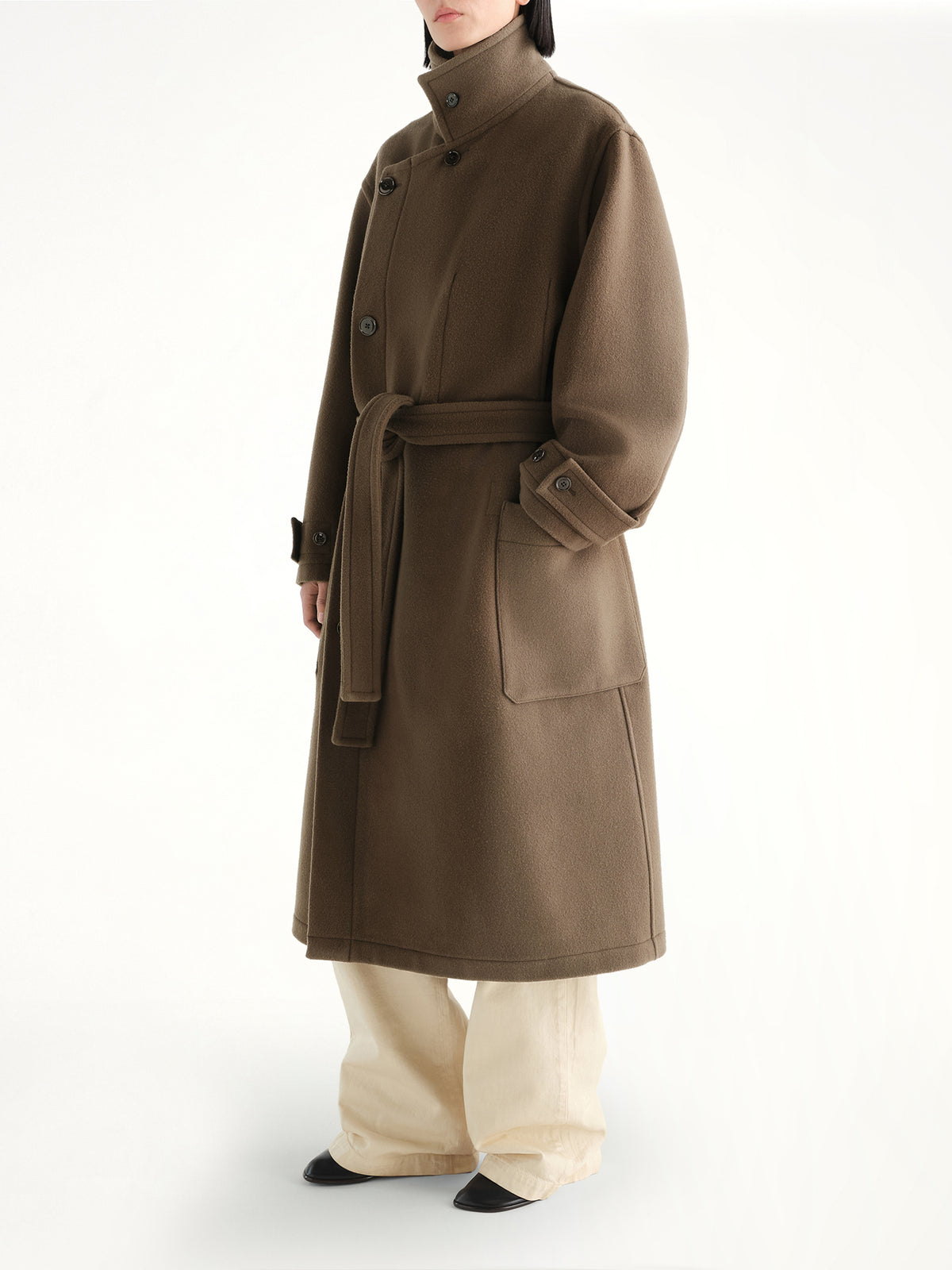 Wrap Coat in Thyme
