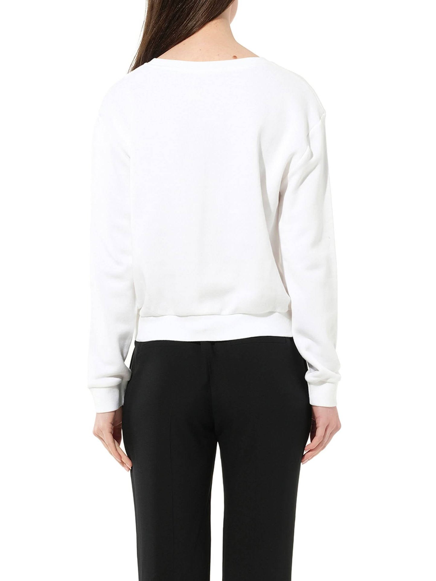 Haut Top in White/Tan