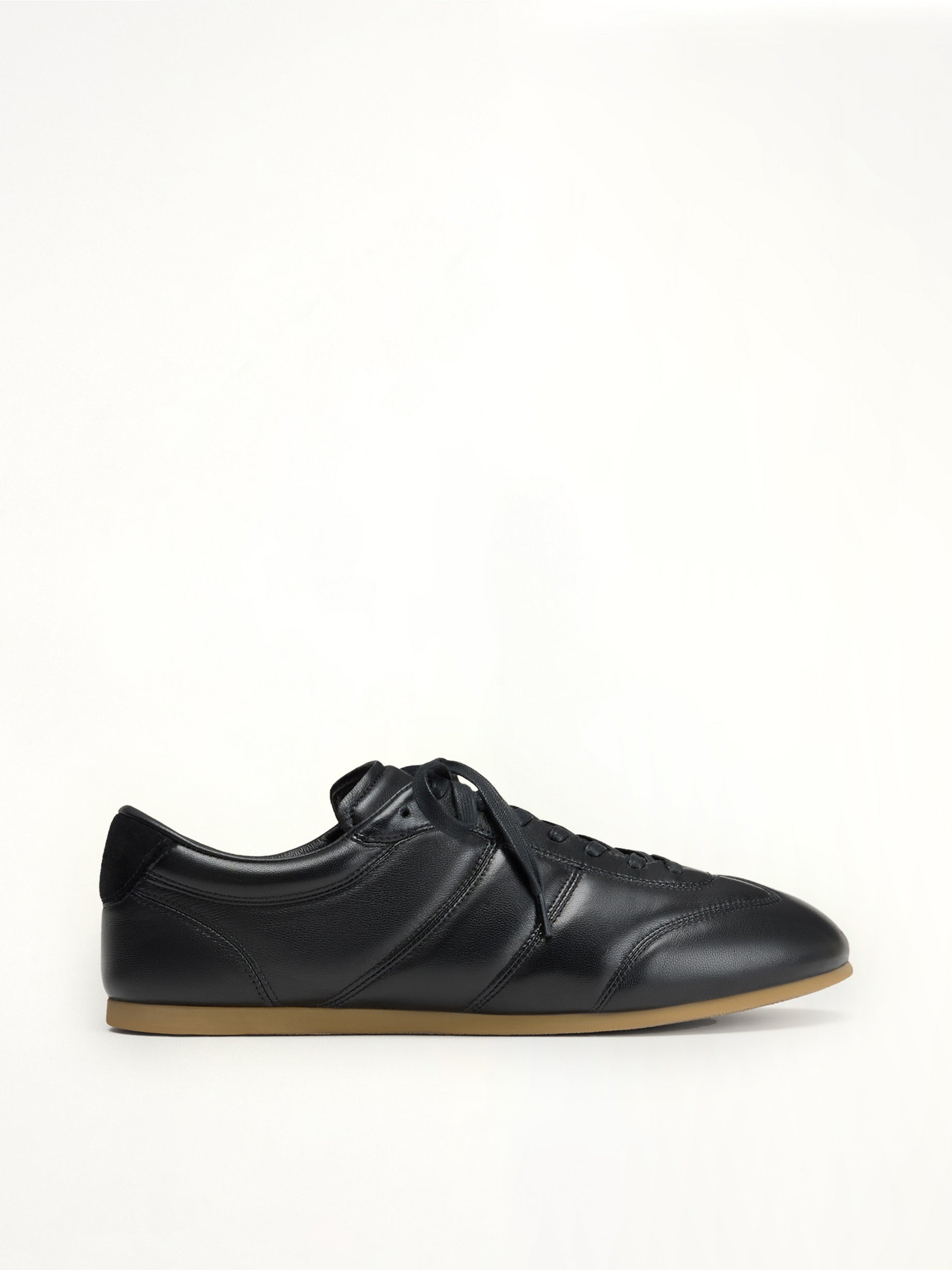 Soft Runner in Black Side View | LEMAIRE