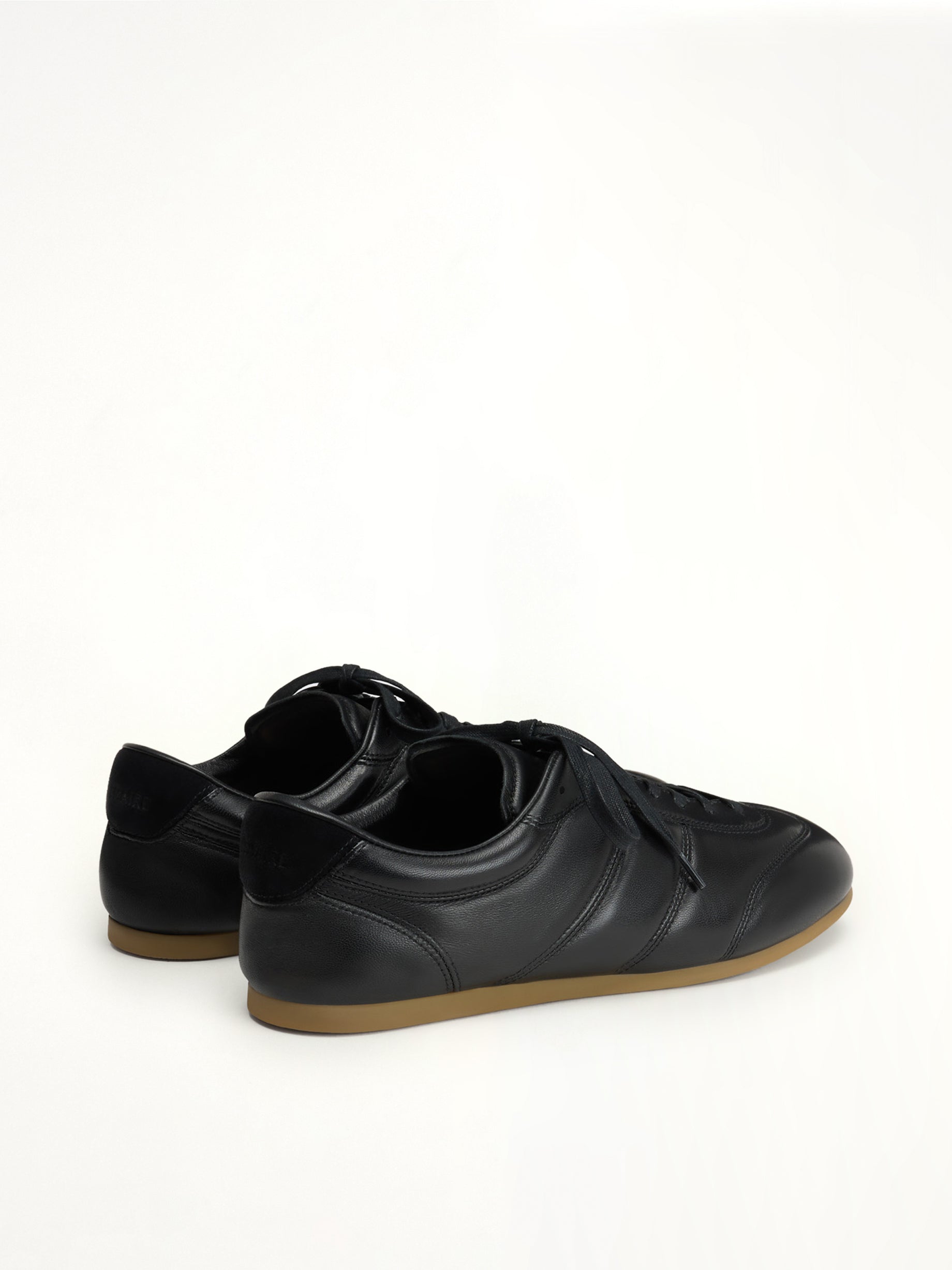 Soft Runner in Black Back View | LEMAIRE
