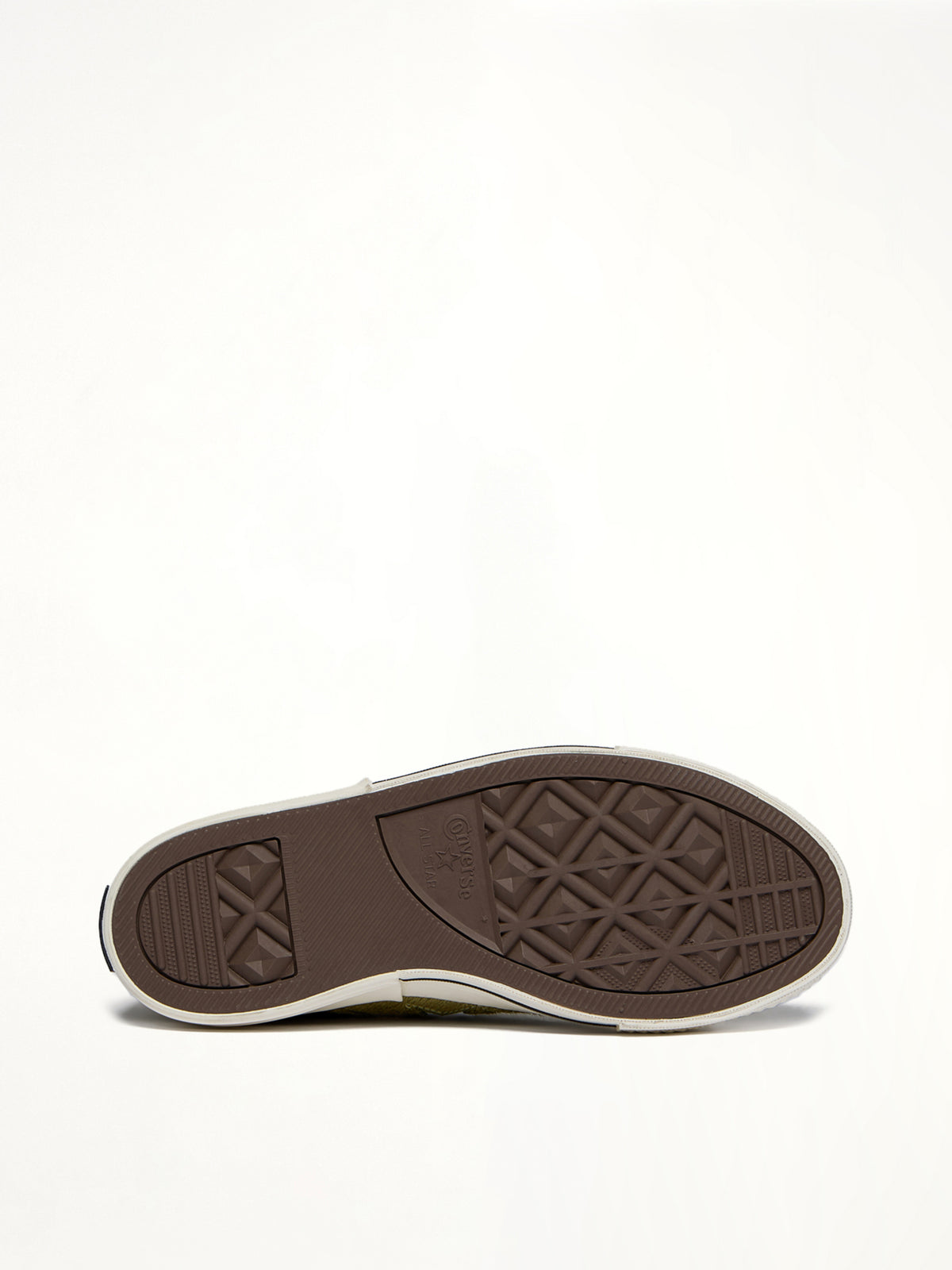 One Star Fur Sneaker A14797C in Acid/Black Top View | RICK OWENS DRKSHDW