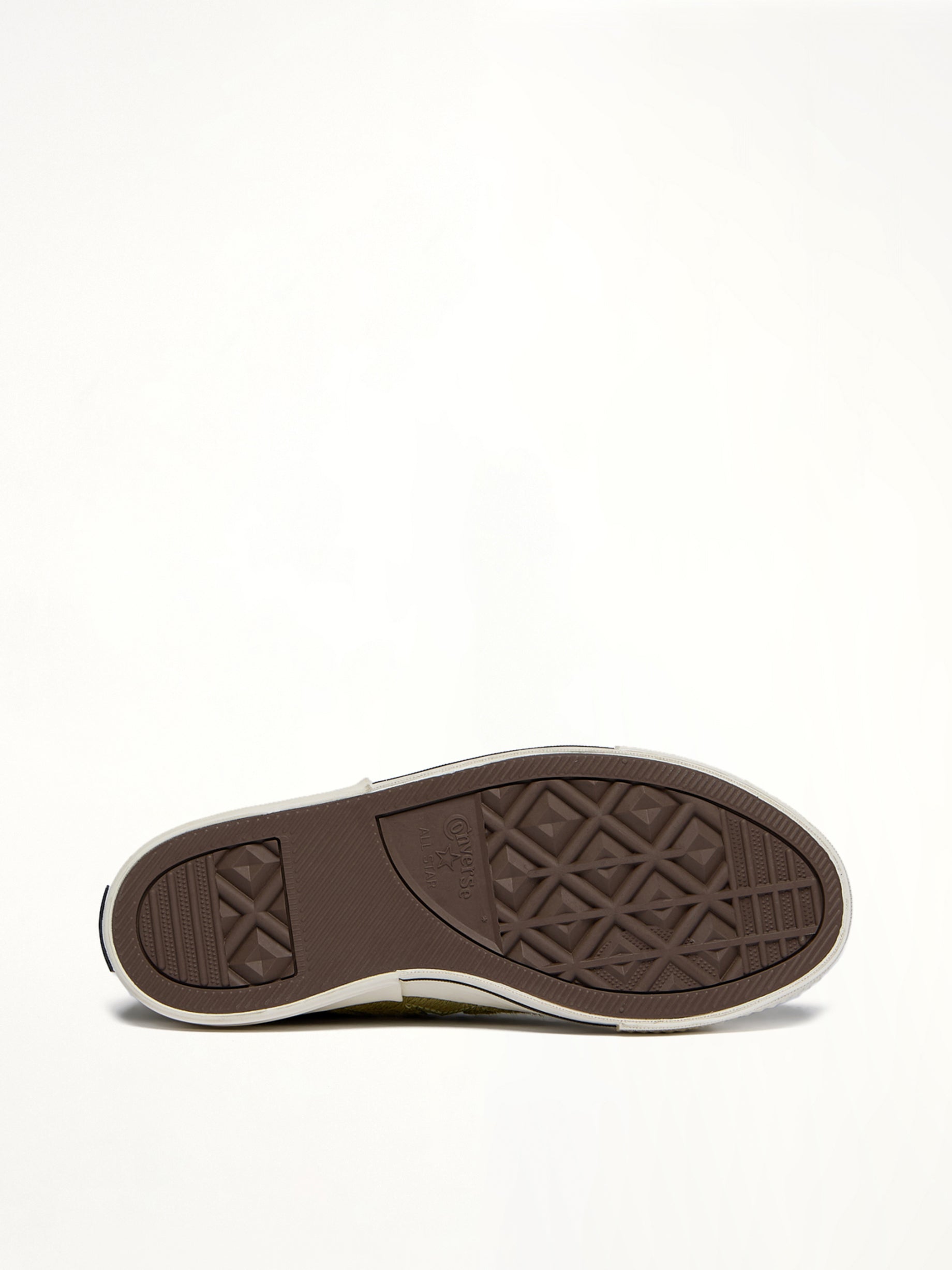 One Star Fur Sneaker A14797C in Acid/Black Top View | RICK OWENS DRKSHDW