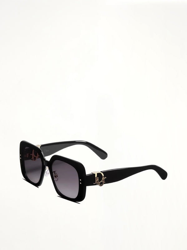 Dior Oblique S1F 5401B Sunglasses in Black