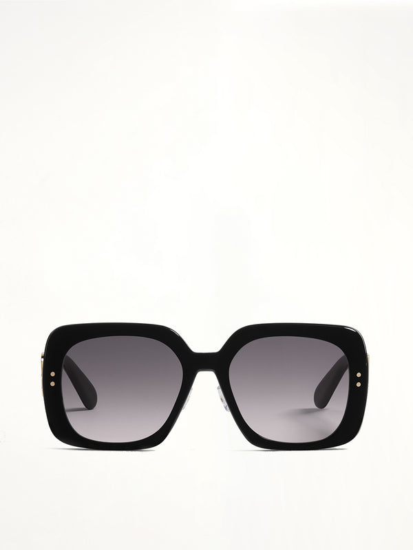 Dior Oblique S1F 5401B Sunglasses in Black