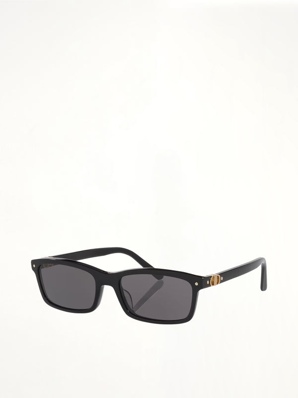 Dior PETIT S1F CD40235F Sunglass in Black