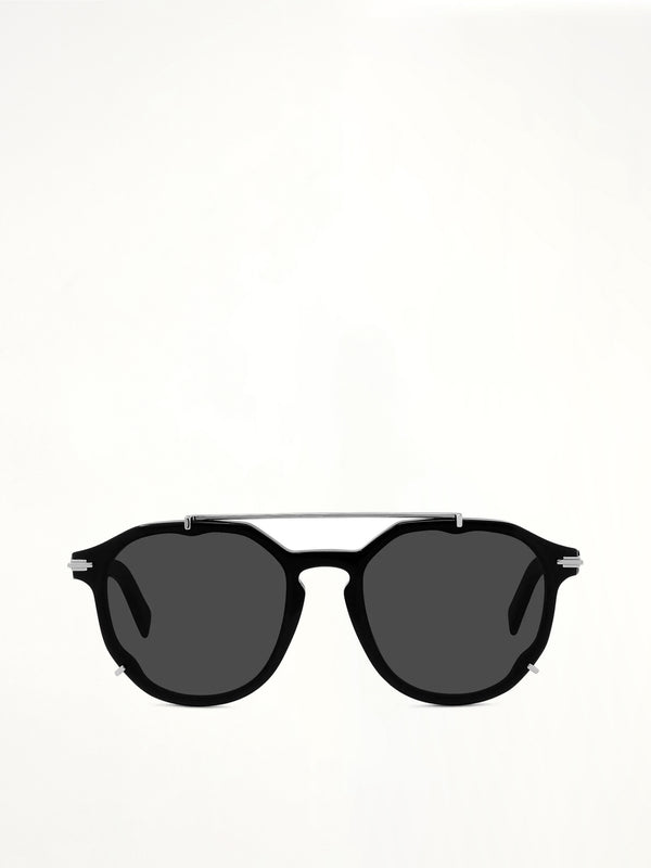 DiorBlacksuit RI 10A0 Pantos Sunglasses in Black