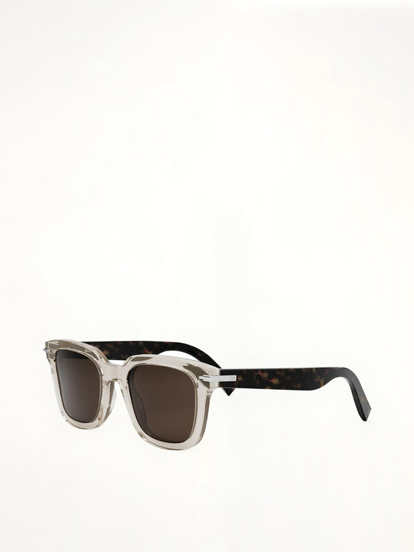 DiorBlacksuit S10I 78F051 Rectangular Sunglasses in Beige