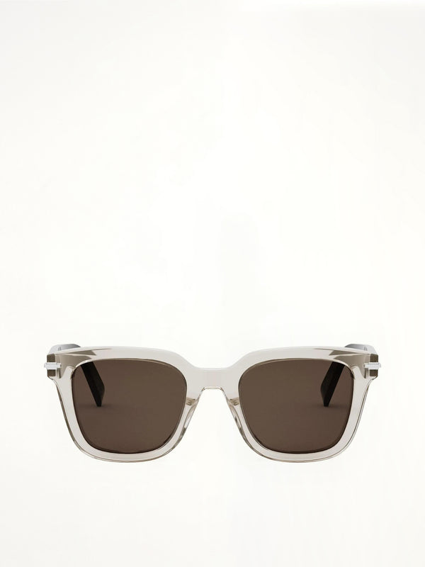 DiorBlacksuit S10I 78F051 Rectangular Sunglasses in Beige