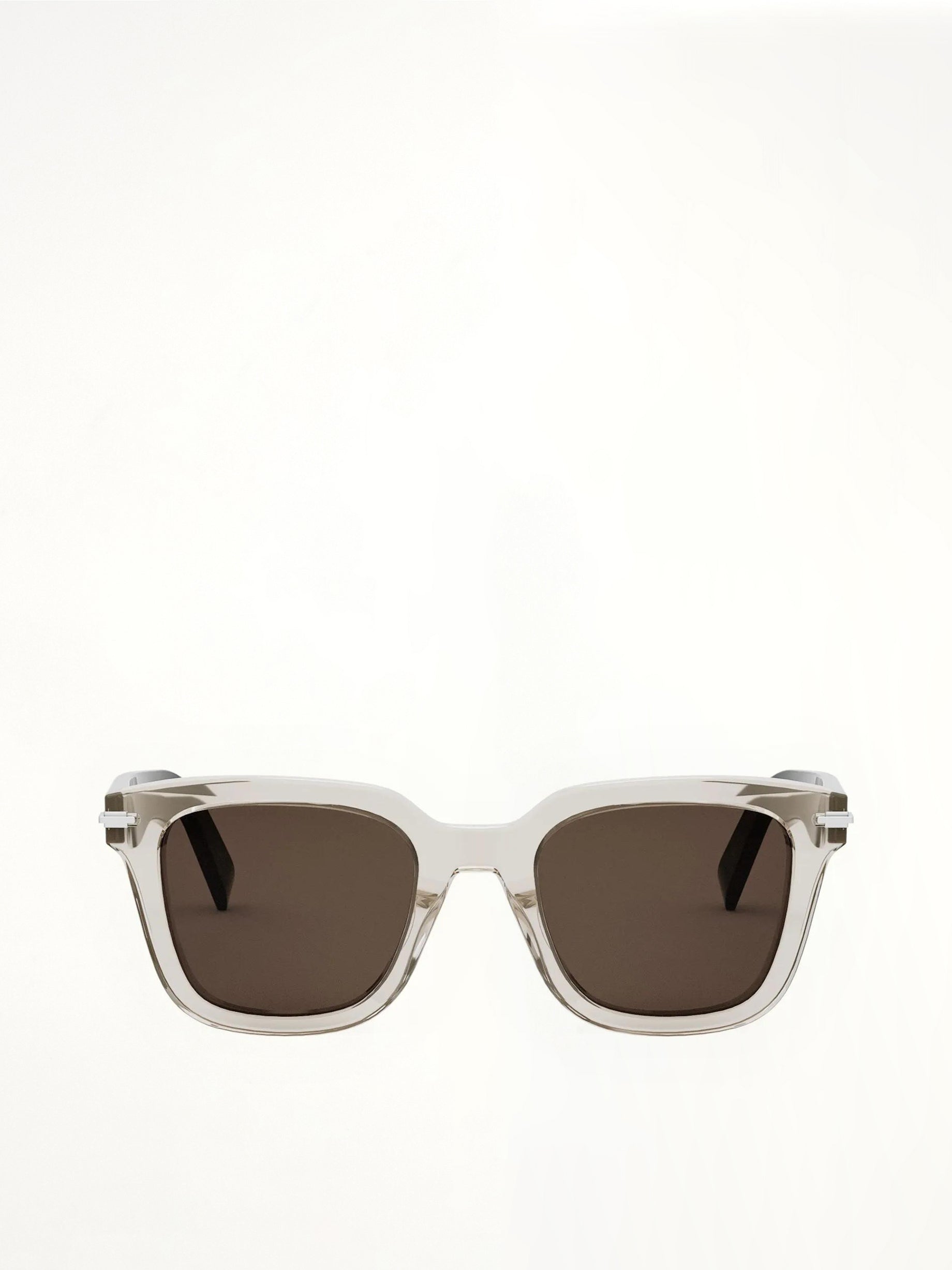 DiorBlacksuit S10I 78F051 Rectangular Sunglasses in Beige