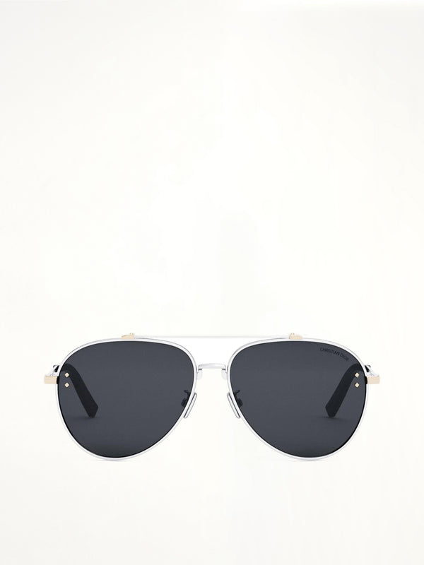 CD Diamond A1U F2A0 Pilot Sunglasses in Grey
