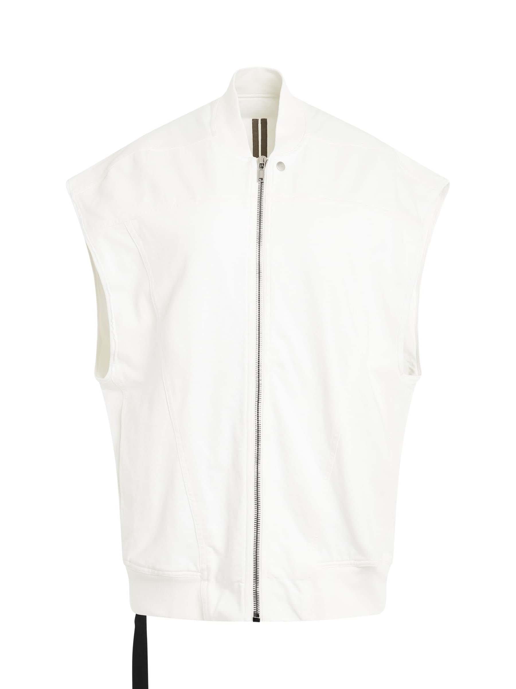 Jumbo Flight Vest in Milk