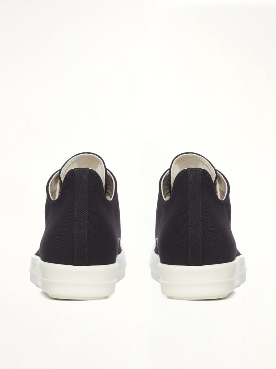 Low Sneaks in Black/Milk | RICK OWENS DRKSHDW