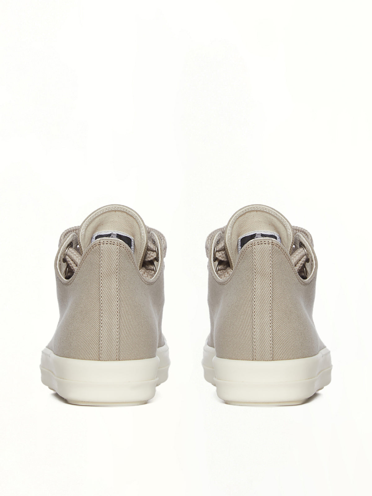 Jumbolace Low Sneaks in Dirty Pearl/Milk | RICK OWENS DRKSHDW