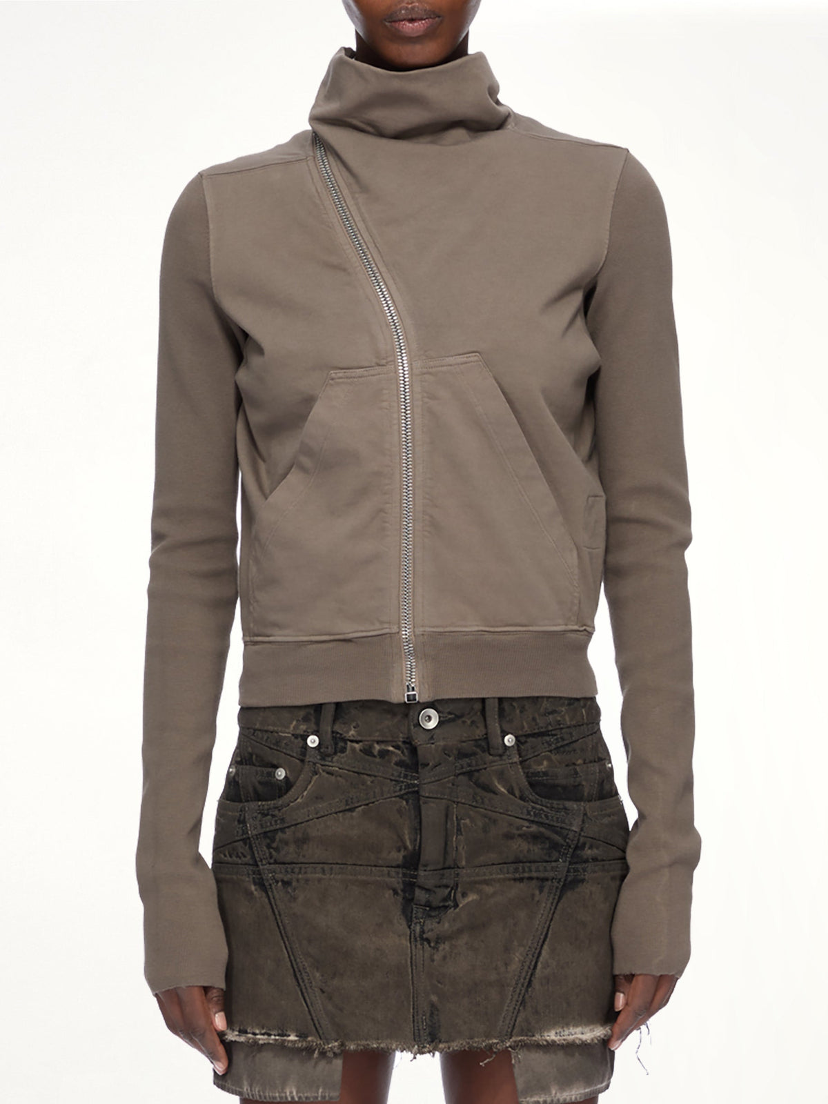 Compact Jersey Mountain Sweatshirt in Dust