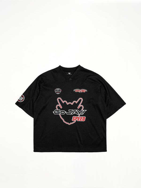 J Carnival II World Tour Race Car Jersey in Black