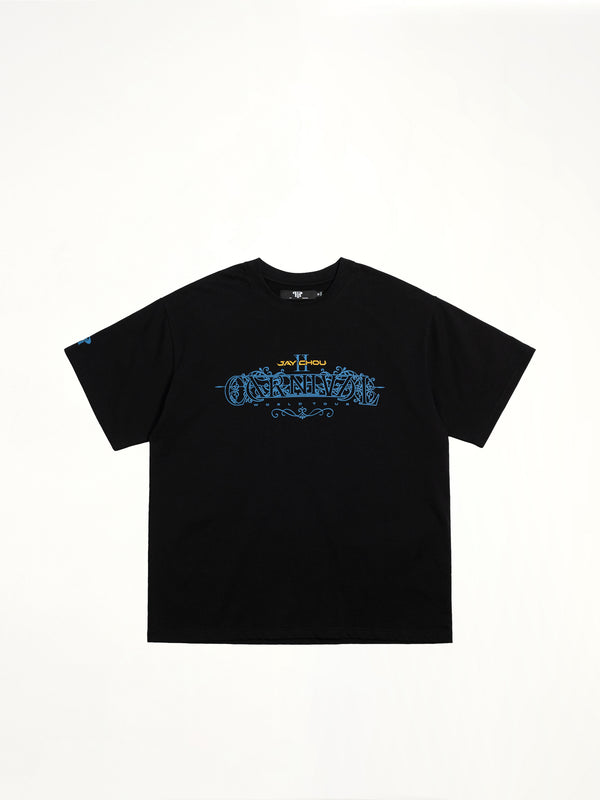 J Carnival II World Tour Baroque T-Shirt in Black
