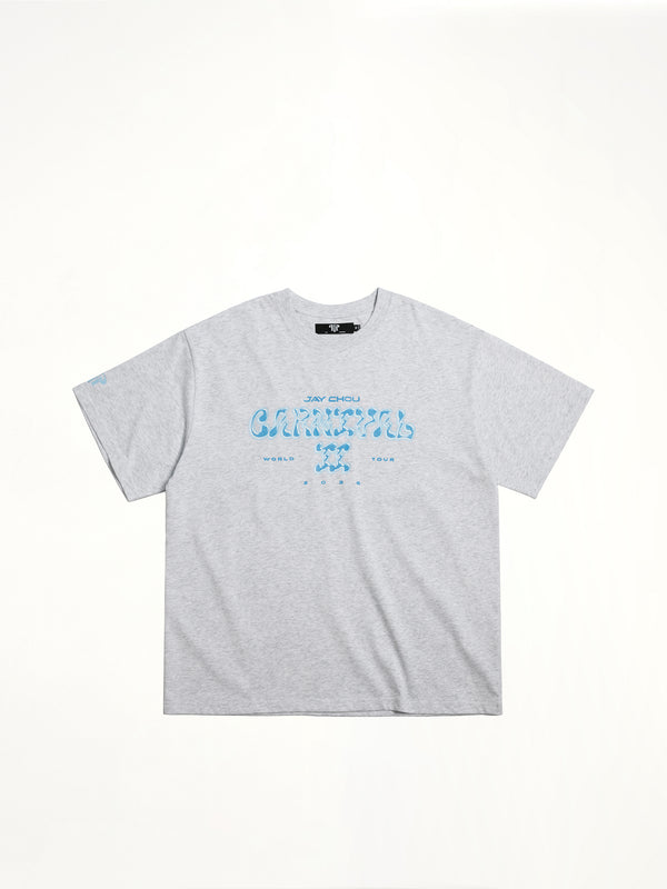 J Carnival II World Tour Frozen World T-Shirt in Grey