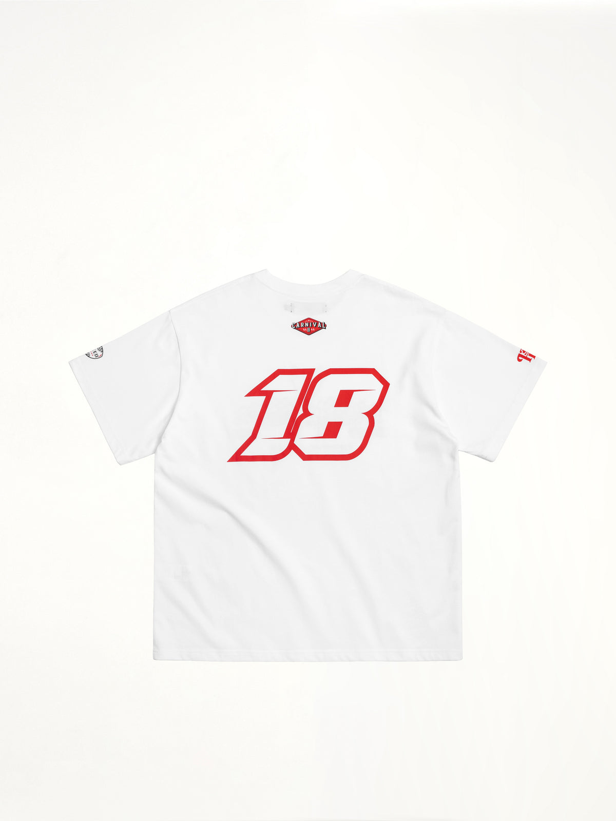 J Carnival II World Tour Race Car T-Shirt in White