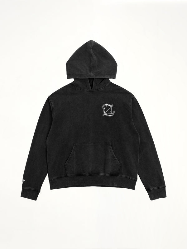 J Carnival II World Tour Album Washed Hoodie in Black