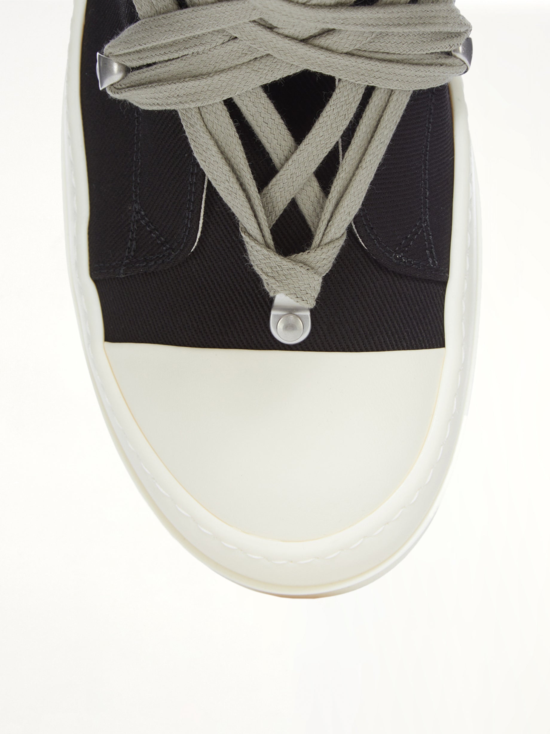 Megalace Sneaks in Black/Milk | RICK OWENS DRKSHDW