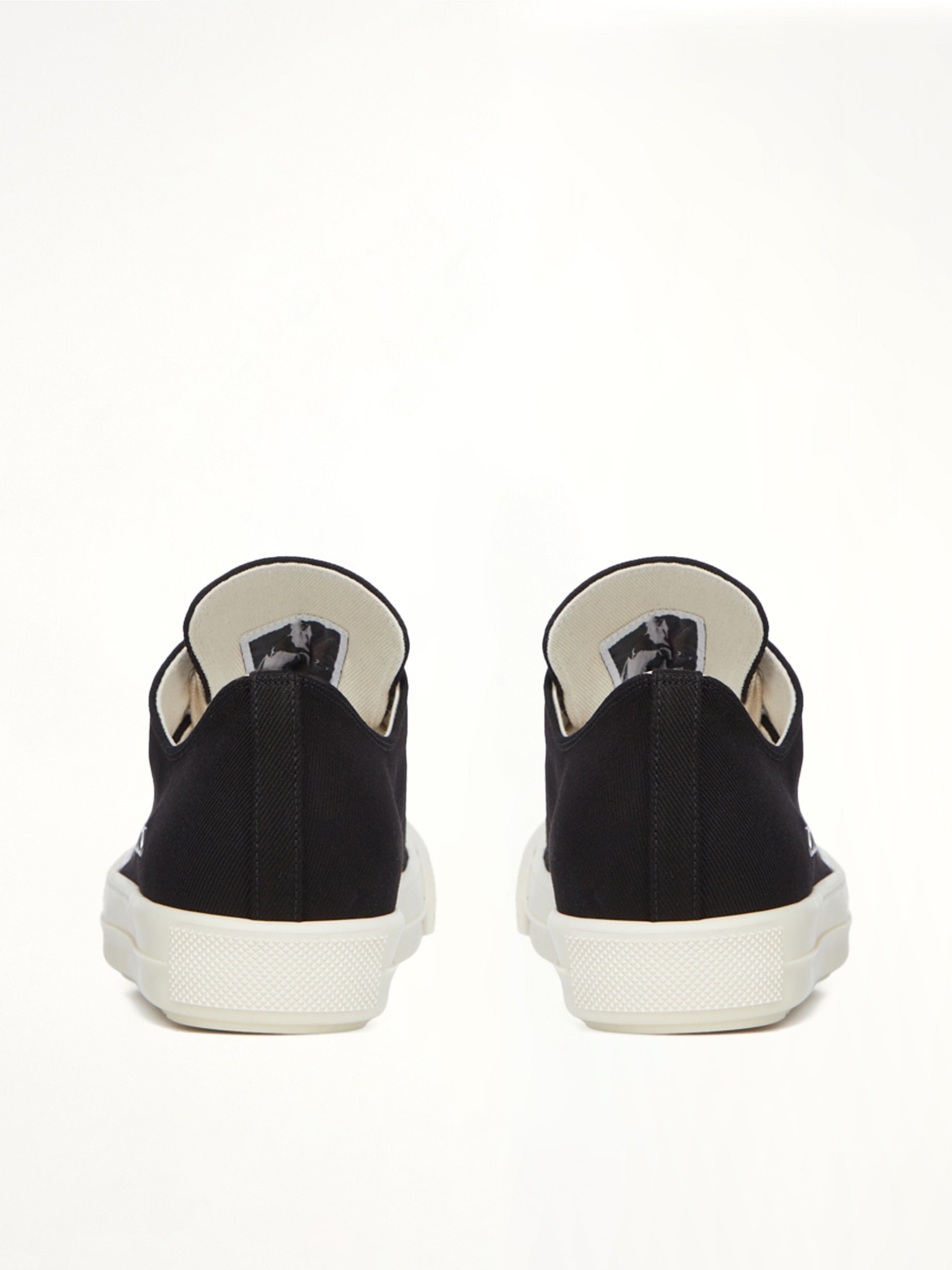 Extreme Low Sneaks in Black/Milk | RICK OWENS DRKSHDW