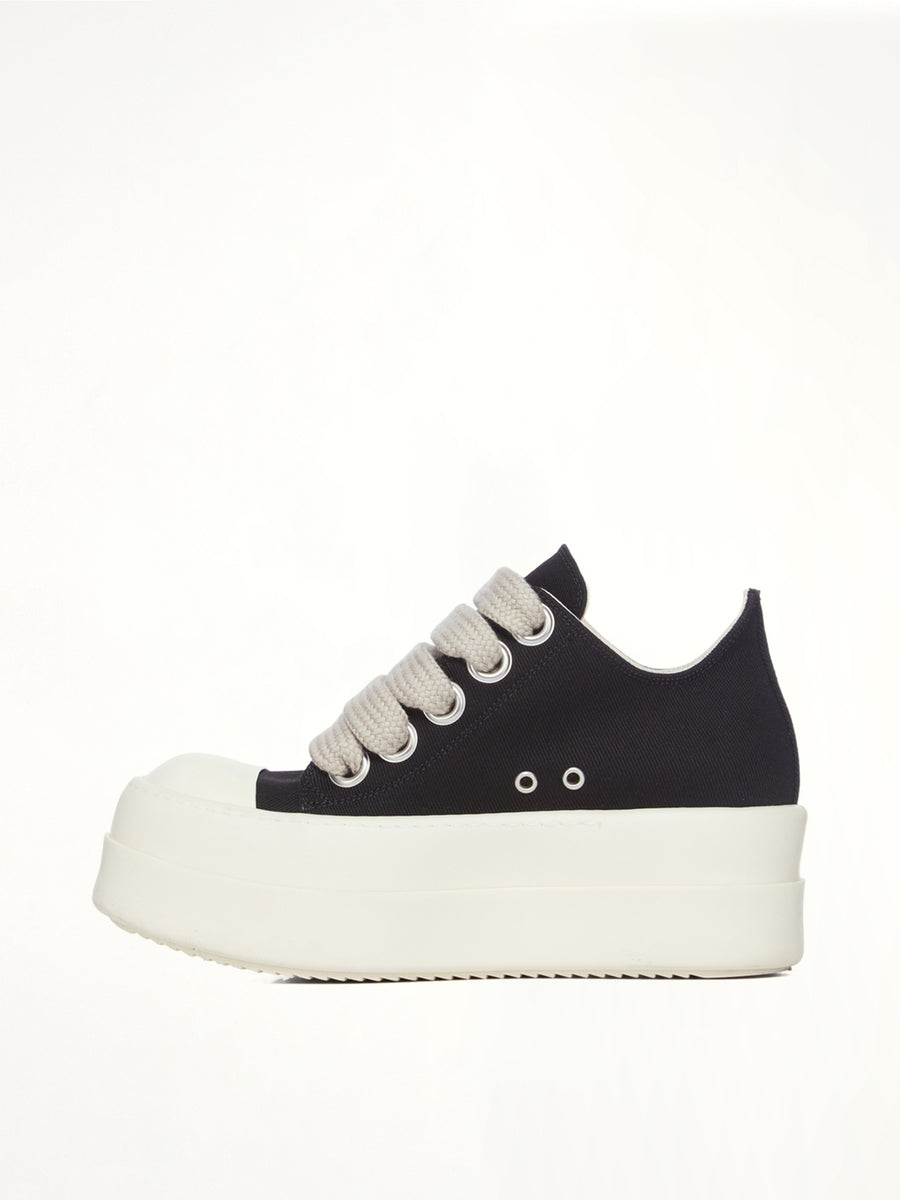 Mega Bumper Jumbolace Low Sneaks in Black/Milk